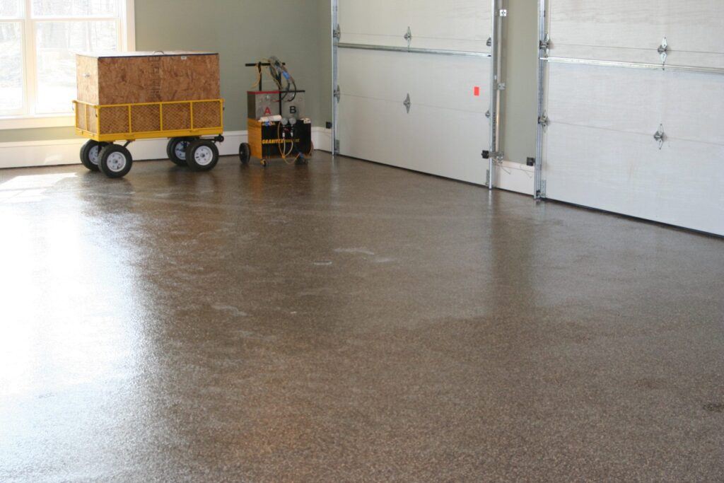 Large Garage Floor Coating